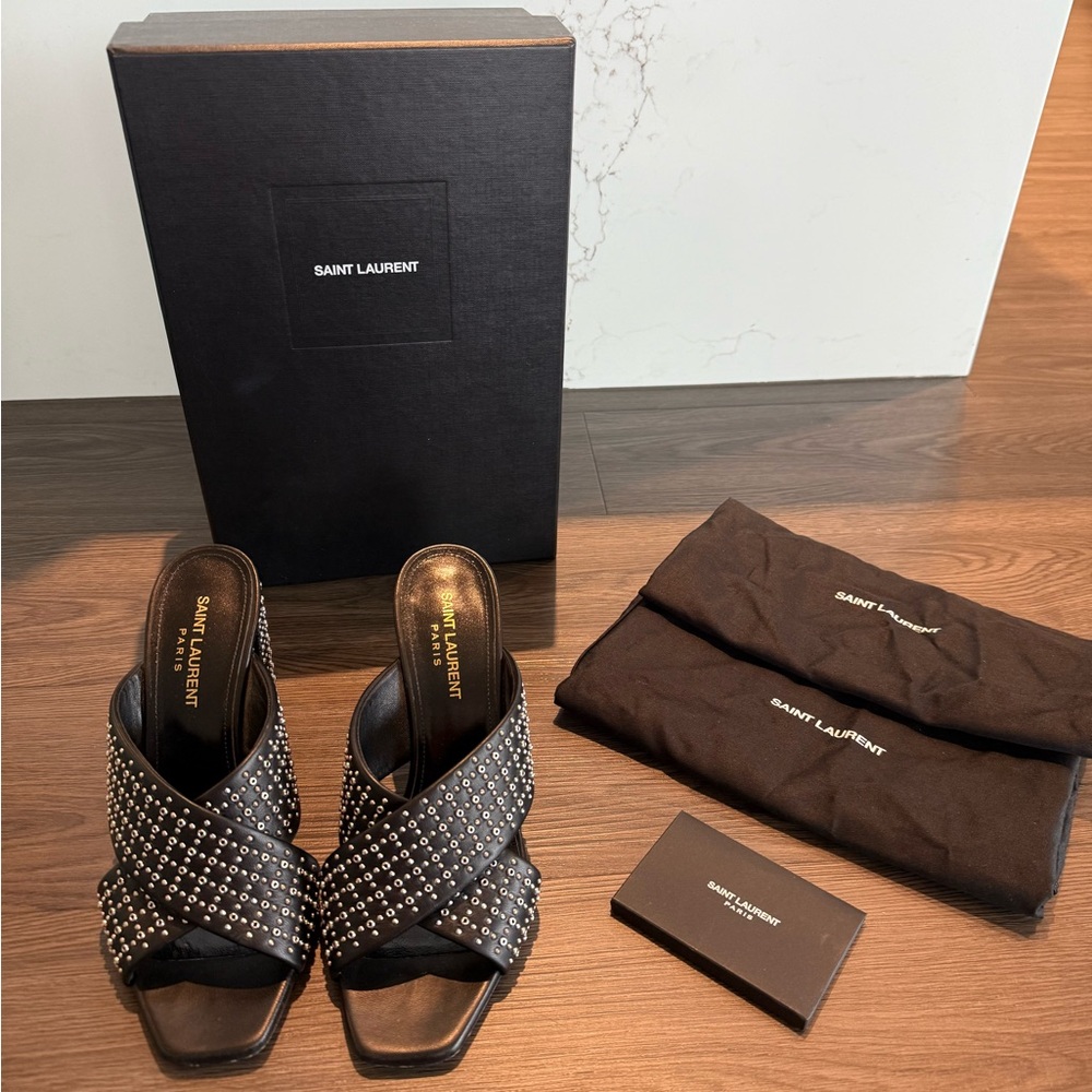 Saint Laurent Loulou 95 Studs 38 as new - Picture 11 of 13